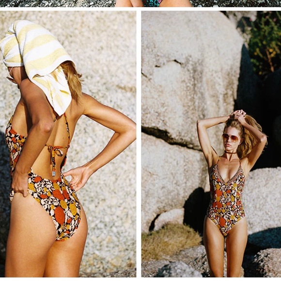 Very Rare! Arnhem Spanish Rose Swim Suit - Picture 2 of 6